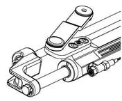 uflex - cylinder - silversteer - ver - 2 - Steveston Marine and Hardware