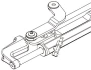 Uflex Front Mount Cylinder
