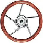 uflex - steering - whl - mah - grip - ss - 5 - spk - Steveston Marine and Hardware