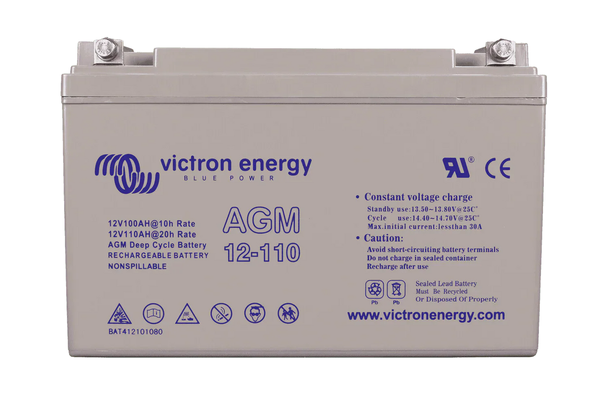 Victron 12V/90Ah AGM Deep Cycle Battery - BAT412800084