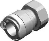 whale adaptor assy - female 3/8in bs