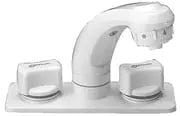 whale mixer combo tap/shower white