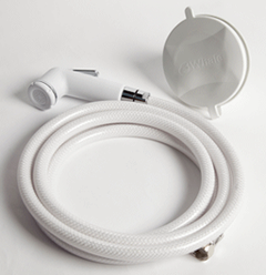Whale Shower Compact Swim Rinse White