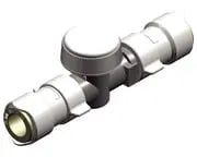 whale shut-off valve - 15mm