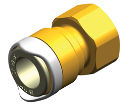 Whale System 15 Fem. Adap. Brass 1/2-15Mm