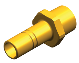 Whale System 15 Stem Adpt 1/2" Non Retrn