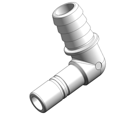 Whale System 15 Stem Elbow 3/4" Hose