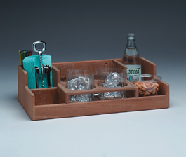 Whitecap Teak Bar Rack