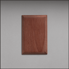 Whitecap Teak Blank Cover Plate 1 Pk