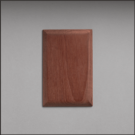 Whitecap Teak Blank Cover Plate 1/Pk