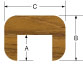 Whitecap Teak Cap Molding 7 8X1 3 16 - Steveston Marine and Hardware