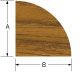 Whitecap Teak Quart Round 1 2 Quot X5