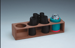 Whitecap Teak Rack Drink Binocular
