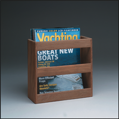 Whitecap Teak Rack Magazine Utility