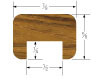 Whitecap Teak Track Bulkhead Mold 1 2 Quot