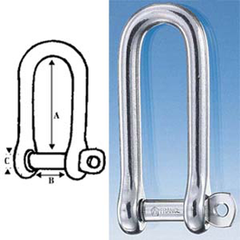 Wichard Shackle Quot D Quot C Pin Long 5 32 Quot