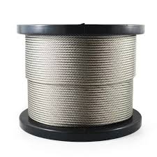 Wire Rope Cable Stainless Steel 5/32" Type 304