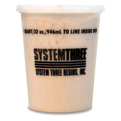 System Three Wood Flour 946Ml (1Qt) - Steveston Marine and Hardware