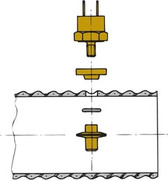 Vetus Alarm Sensor For Exhaust Hose