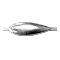 Anode Zinc Weld Tear Drop W/Alum. Strap