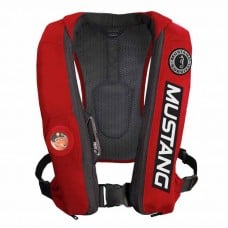 Mustang MD5153BC Elite Hydrostatic Inflatable PFD Red