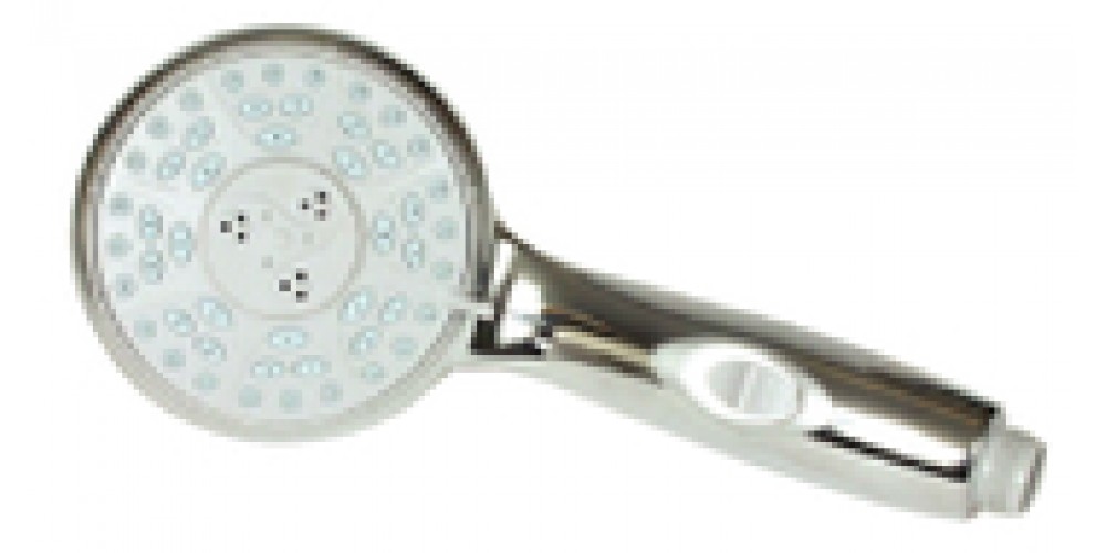 Camco Shower Head-Chrome W/On/Off Sw