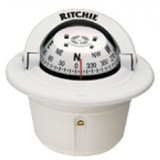 Ritchie Explorer Compass Flush Mt Wht