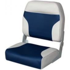 Wise Seat Big-Man Hiback Seat Grey-Blue