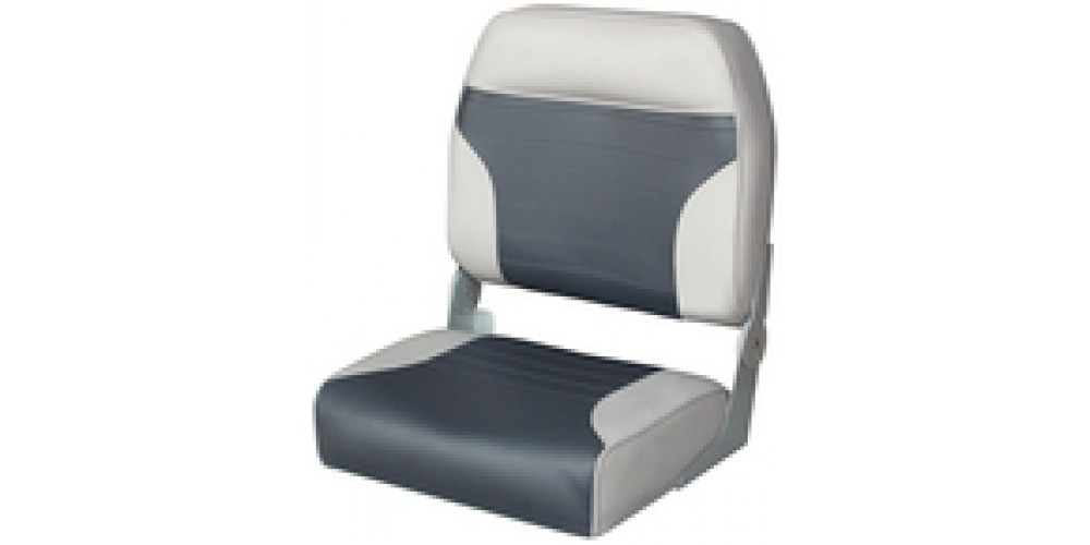 Wise Seat Big-Man Hiback Seat Grey-Char