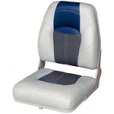 Wise Seat Boat Seat 17 Grey-Char-Navy