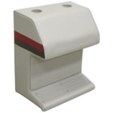 Wise Seat Dlx Cap Stand-Lt Gy/Red/Char