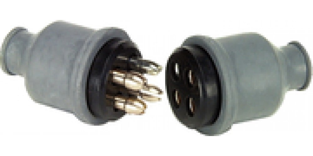 Cole Hersee 4 Pole Rubberized Connector
