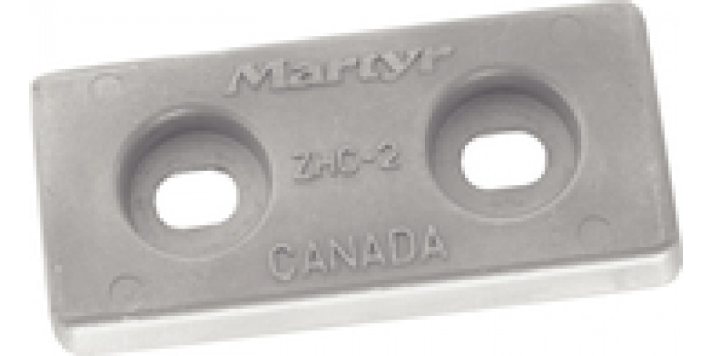 Martyr Anodes Hull Anode 5 3/4X2 1/2X3/4