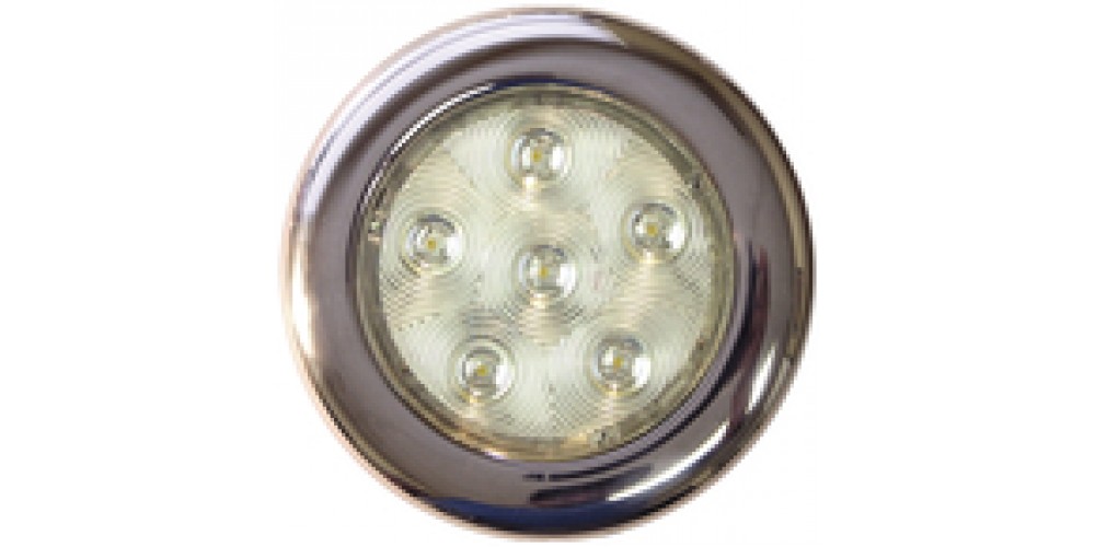 Th Marine Led Puck Light Ss 4In Warm Wht