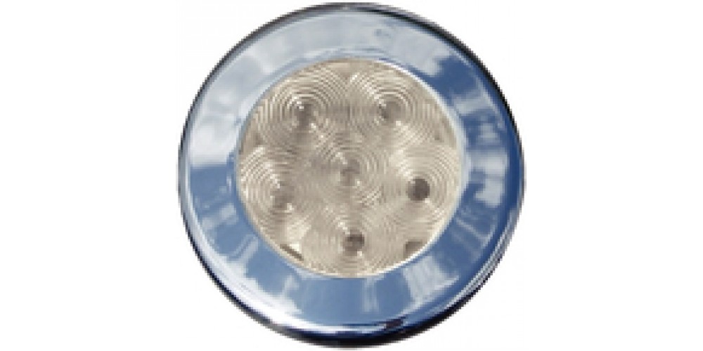 Th Marine Led Recessed Puck 3 Bezels Wht