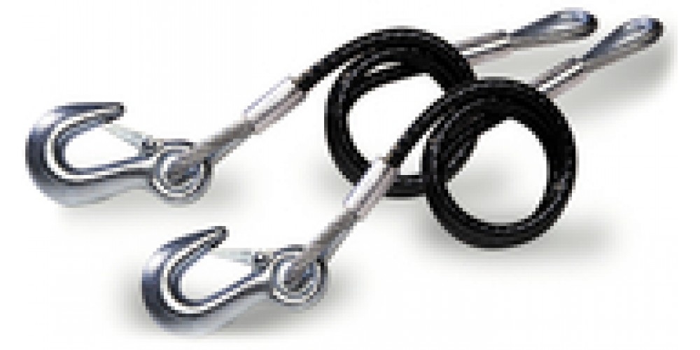 Tie Down Engineering Hitch Cable-Jacketed W/Hk 2/Cd