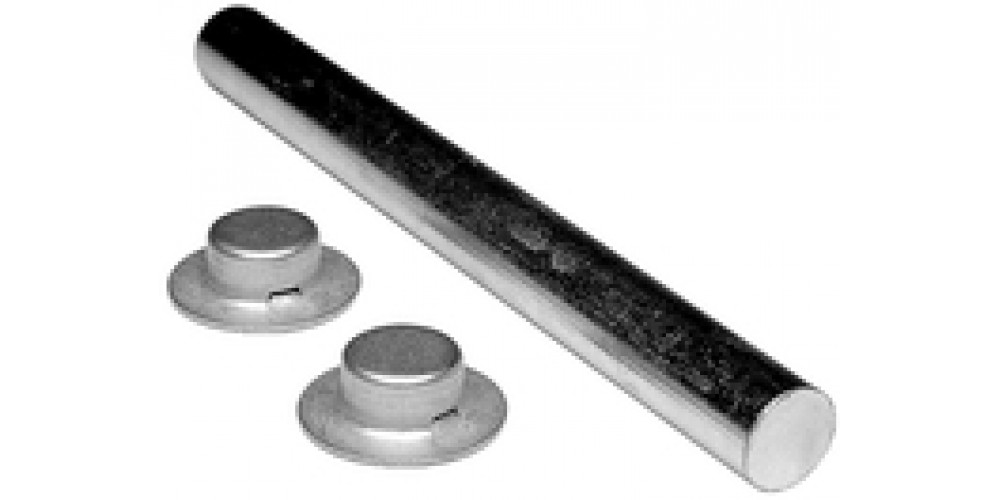 Tie Down Engineering Roller Shaft W/Nuts 5/8Inx5-1/