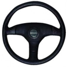 Uflex Steering Wheel-Black 3-Spoke