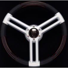 Uflex Steering Wheel Blk Silver