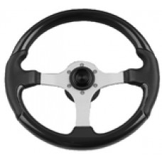 Uflex Steering Whl-Blue-Black Grips