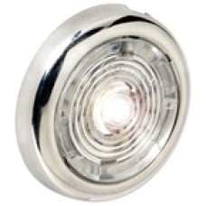 Attwood 1.5 Round Ss Led Lite Red