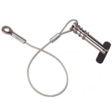 Attwood Clevis Pin Tethered 1/4 Spring