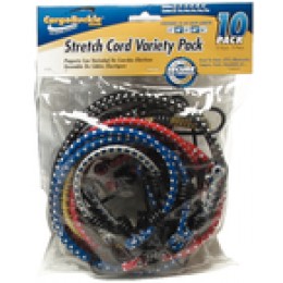 Boatbuckle Stretch Cord Variety 10-Pack