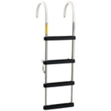 Garelick 4 Step Teles Pontoon Ladder