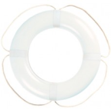 Taylor Life Ring W/Rope 24 White