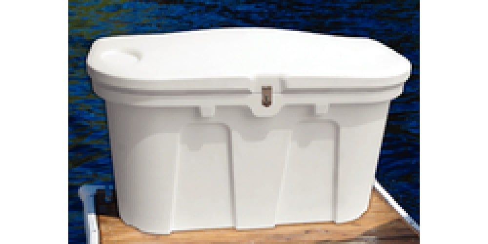 Taylor Stow N Go Dock Box  White 123650