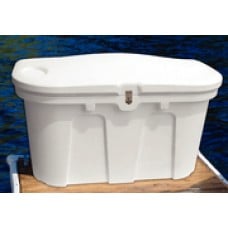 Taylor Stow N Go Dock Box  White 123650