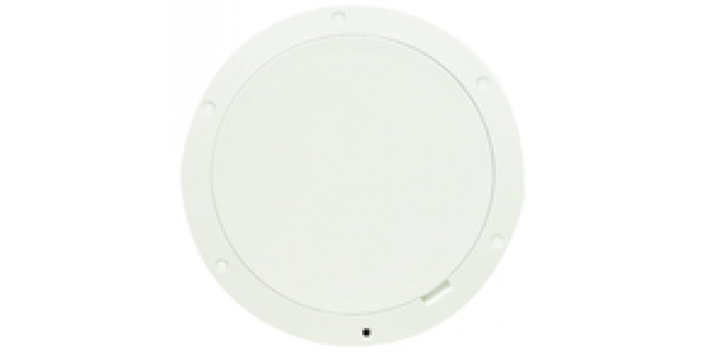 Beckson 6 White Pry-Out Deck Plate