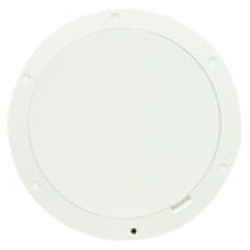 Beckson 6 White Pry-Out Deck Plate