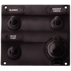 SEADOG 4-Toggle Switch Panel